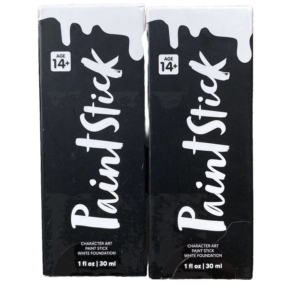 Spooktacular Creations Halloween Makeup Face and Body Paint Stick white Lot Of 2